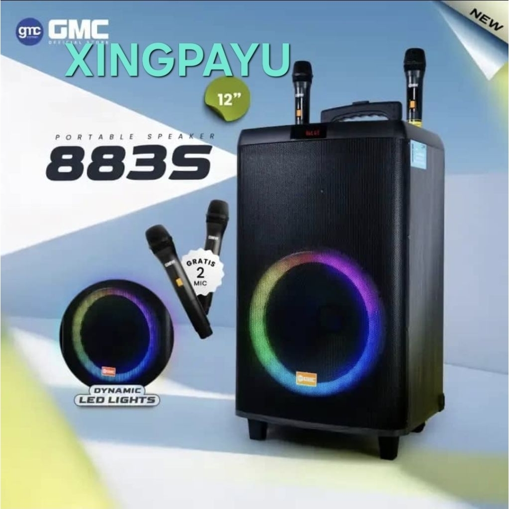 Speaker Portable GMC 15 inch 883S