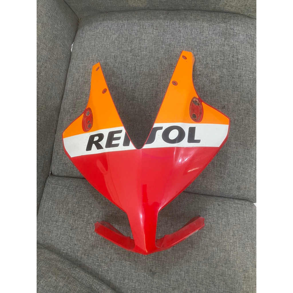 original tameng depan cbr 150r k45a lokal batok kepala cbr 150 k45 repsol topeng kedok fairing cbr n