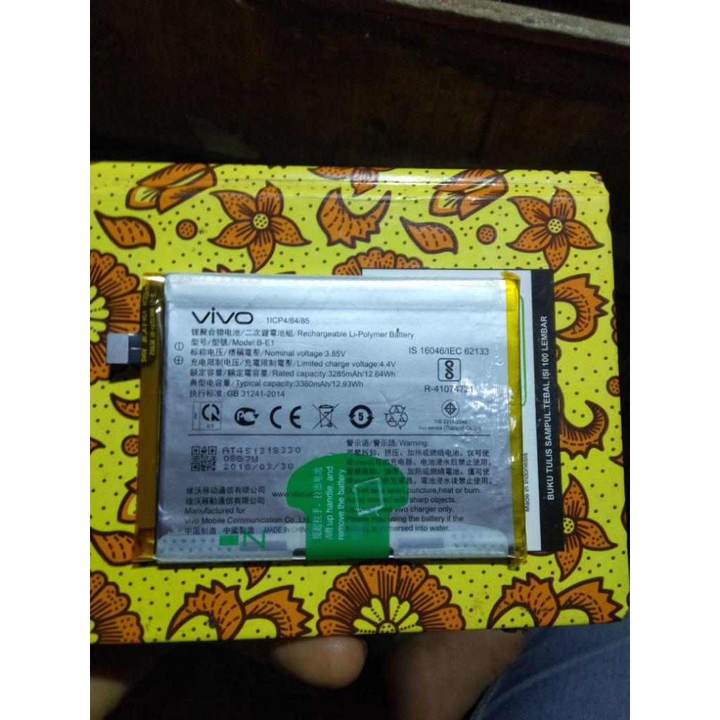 baterai ORI Vivo y71