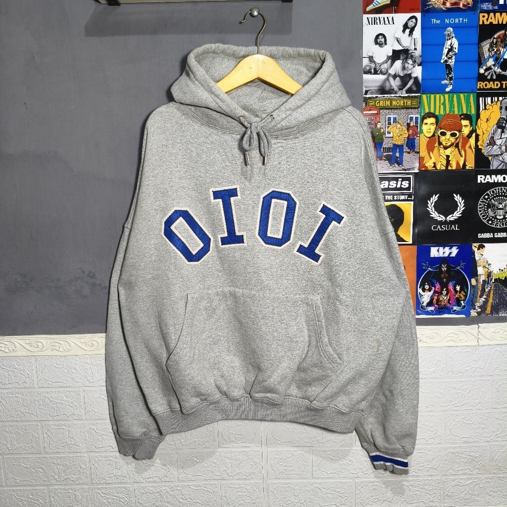 HOODIE 5252 BY OIOI OVERSIZE GREY