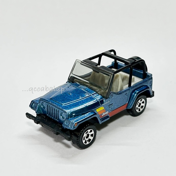 Matchbox Jeep Wrangler - Blue