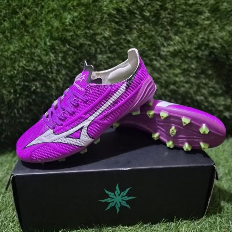 Sepatu Bola Mizuno Alpha Premium FG AG Ringan Grip Kuat Sepak Bola Dewasa
