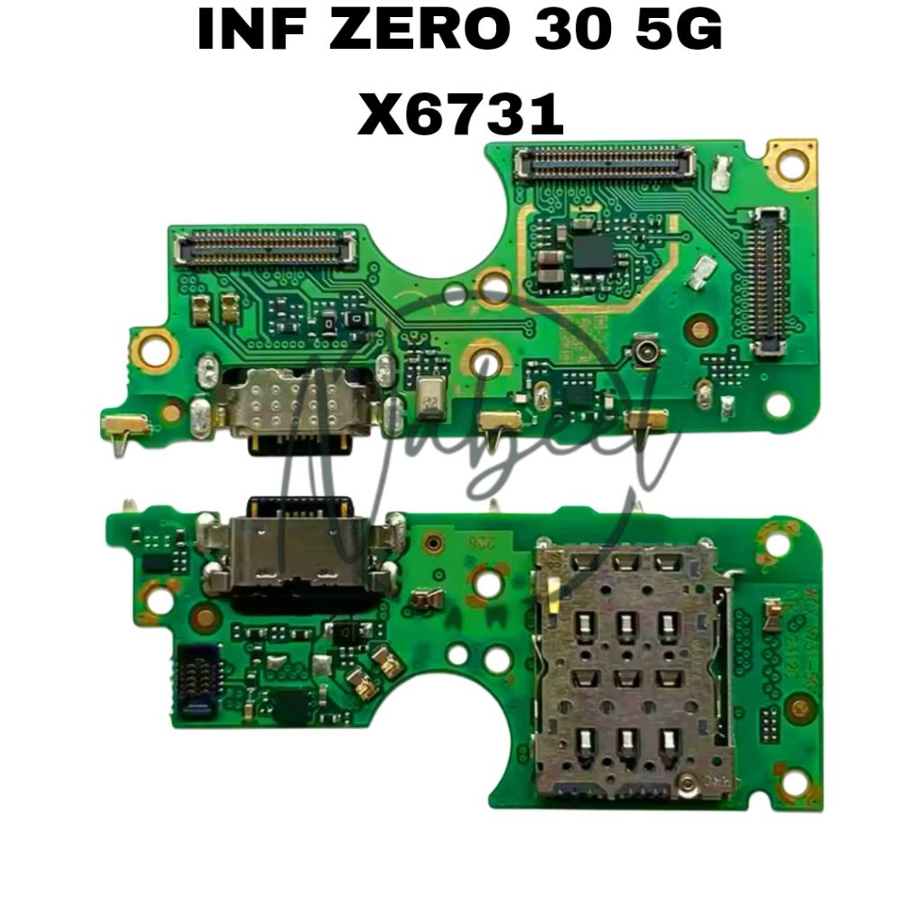 CONECTOR CAS / CONECTOR SIM / PAPAN CAS HP INFINIX ZERO 30 5G (X6731) ORI