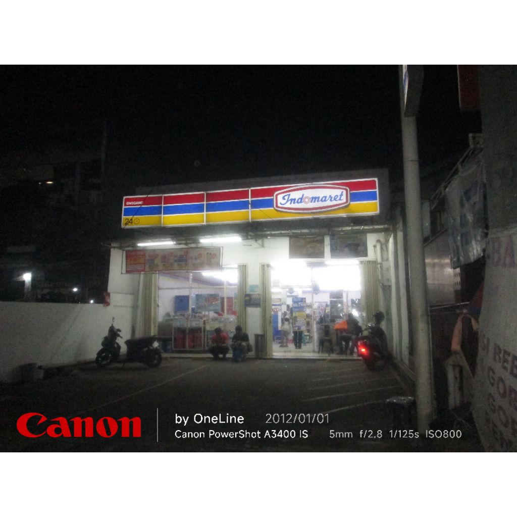 Kamera digicam Canon powershot a3400is