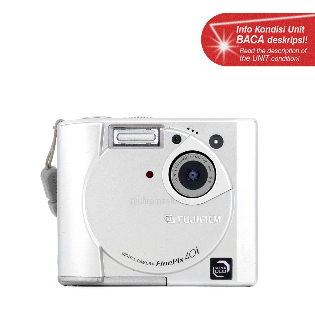 Kamera Digital Pocket FUJIFILM FinePix 40i | 2.0 Megapixels - Digicam
