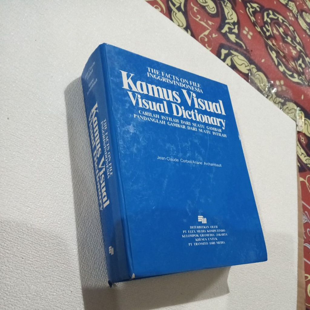 buku kamus visual visual dictionary the facts on life inggris indonesia