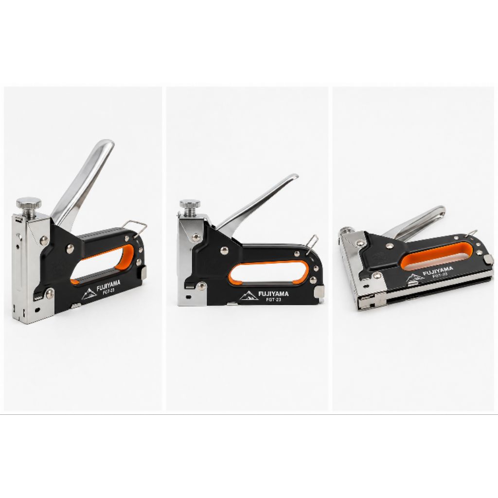 Staple Gun Fujiyama FGT-23 | Alat Tembak Staples Manual | Untuk Kayu, Kain & Dekorasi