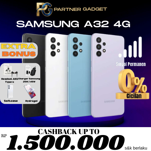Samsung Galaxy A32 SEIN 8/128GB | 6/128GB Second Resmi Indonesia