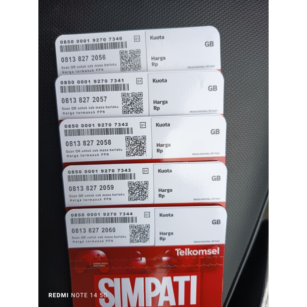 Kartu Perdana Telkomsel Simpati 3GB Kuota Internet