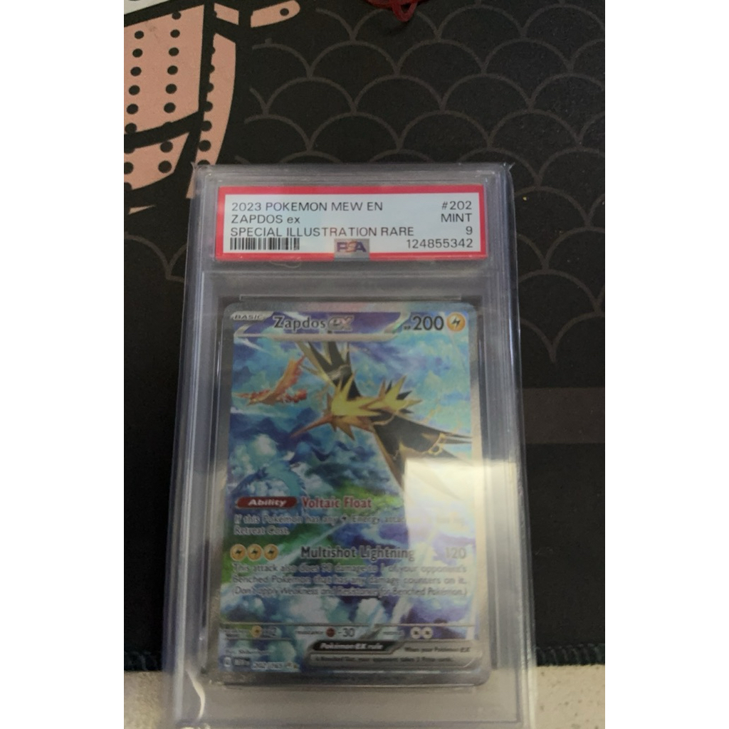 zapdos ex eng sar psa 9