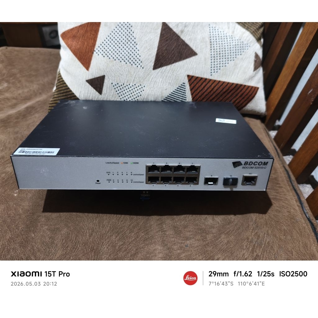 Switch Hub Management BDCOM S2510-C