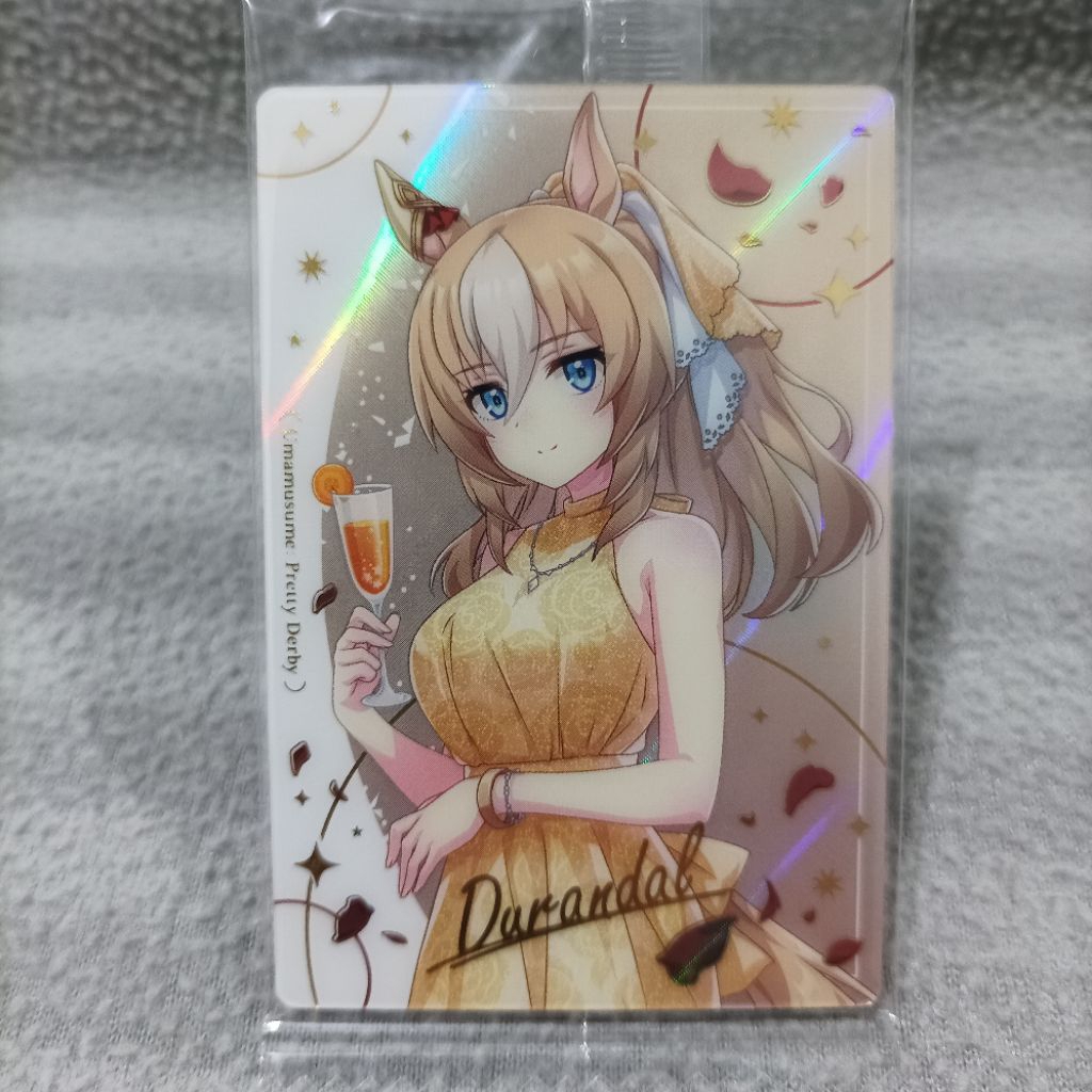 Bandai pretty derby uma musume special R 2025 wafer card durandal WSR2-13