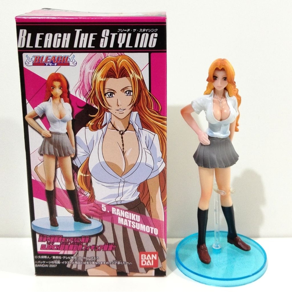 Figur Bleach The Styling Rangiku Matsumoto – Figure Original Color Like New +Box BIB