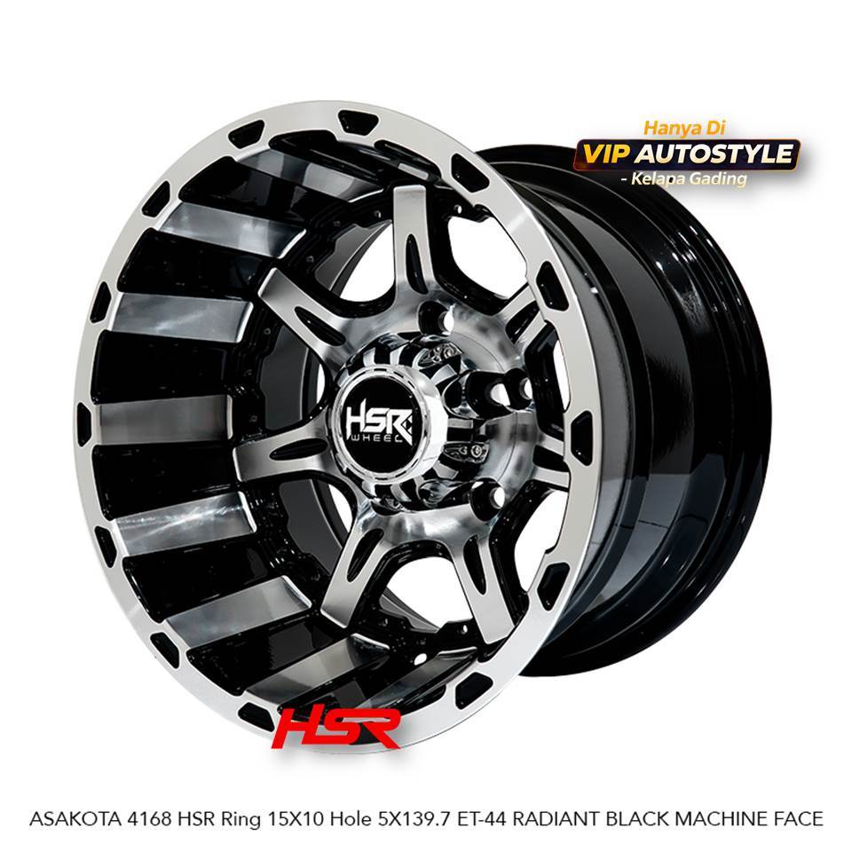 Velg Mobil R15 Celong PCD 5X139,7 Untuk Taft Rocky, Feroza Escudo Ring 15 HSR ASAKOTA - HSR Jakarta 
