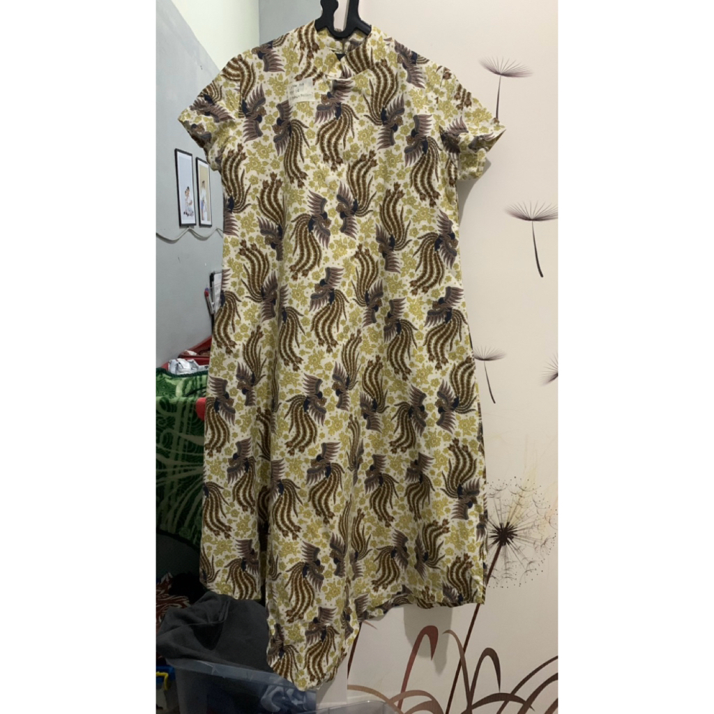 preloved Dress Batik Cheongsam Premium