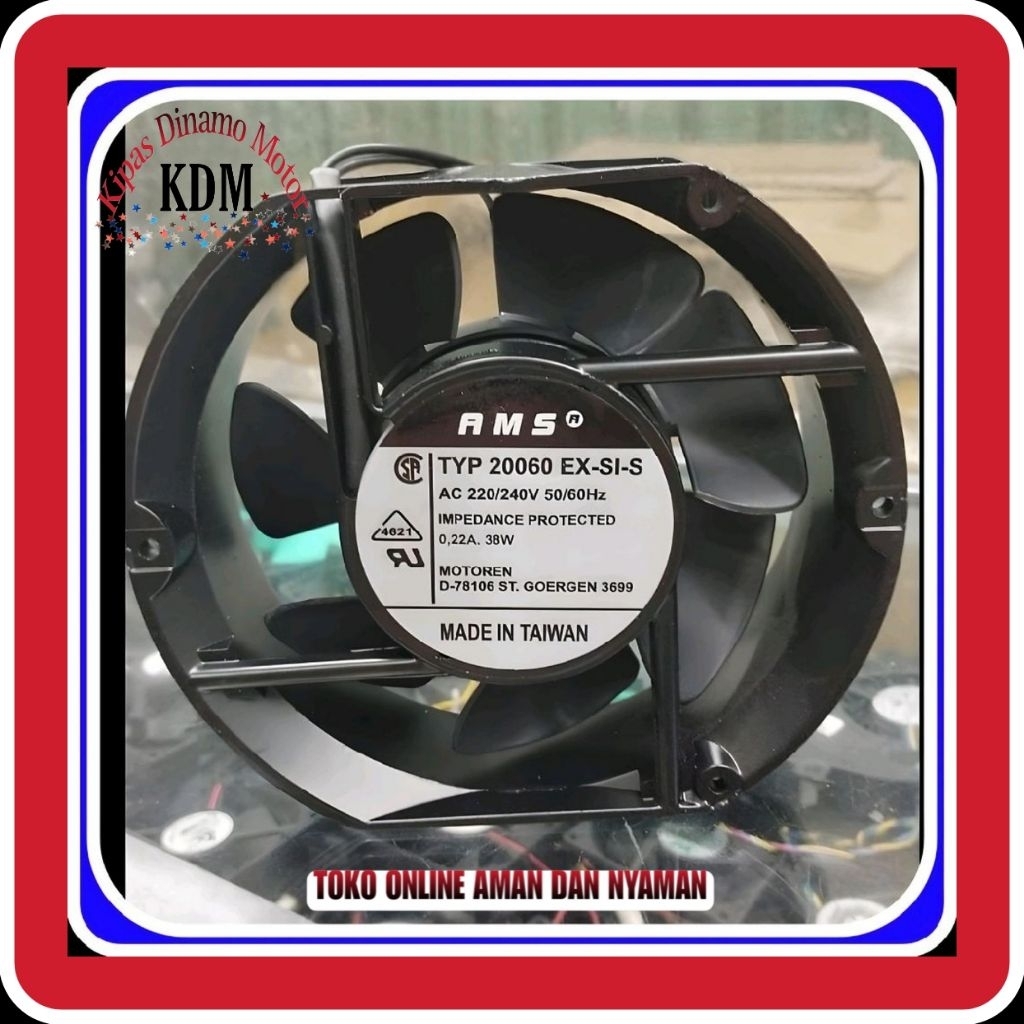 Fan AMS TYP 20060 EX-SI-S 17CM 220