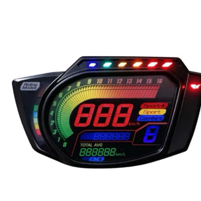 Paket Stiker Warna Modif LCD Speedometer CBR 250 RR [ Rare Item ]