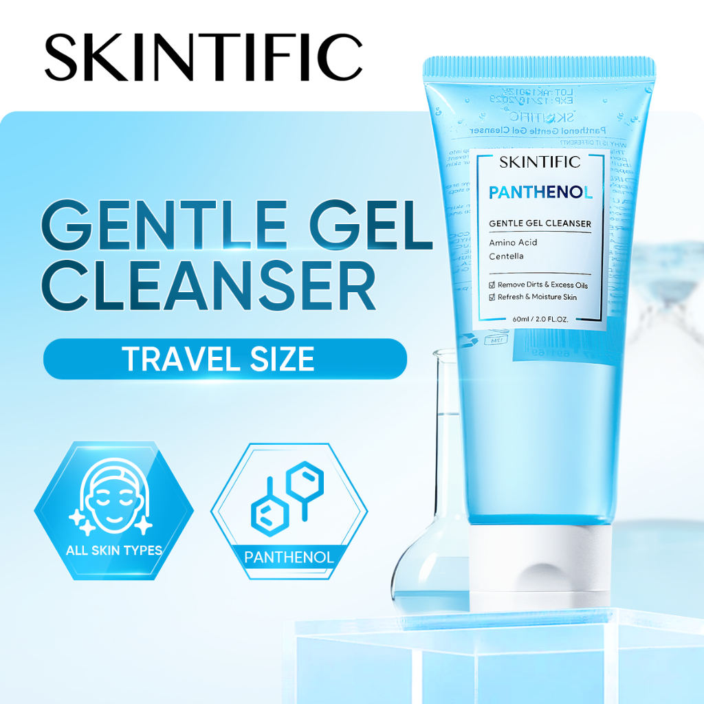 SKINTIFIC Panthenol Gel Cleanser 60ml Oil Control