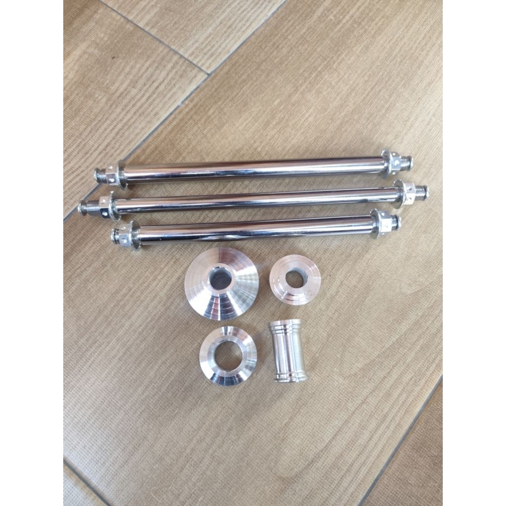 as roda rx as roda depan belakang swiming arm rx king custom anti karat set bos tromel rx king