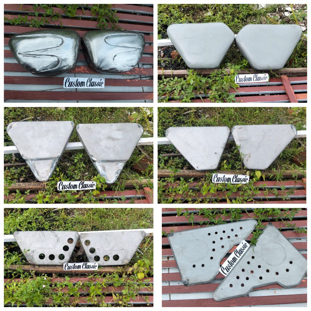 Tutup aki box aki bok aki tepong aki cover aki motor custom japstyle Scorpio Tiger CB Gl thunder bys