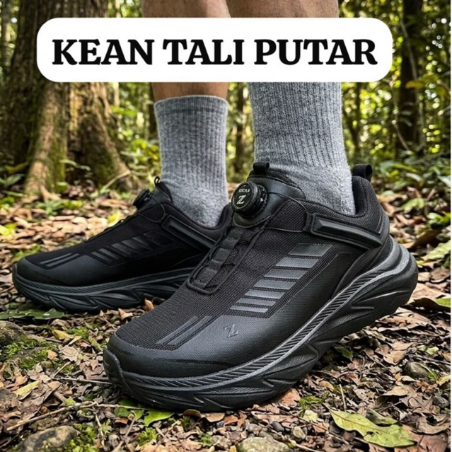 Sepatu Kean Tali Putar Boa | Sepatu sport tali putar | Sepatu running tali putar
