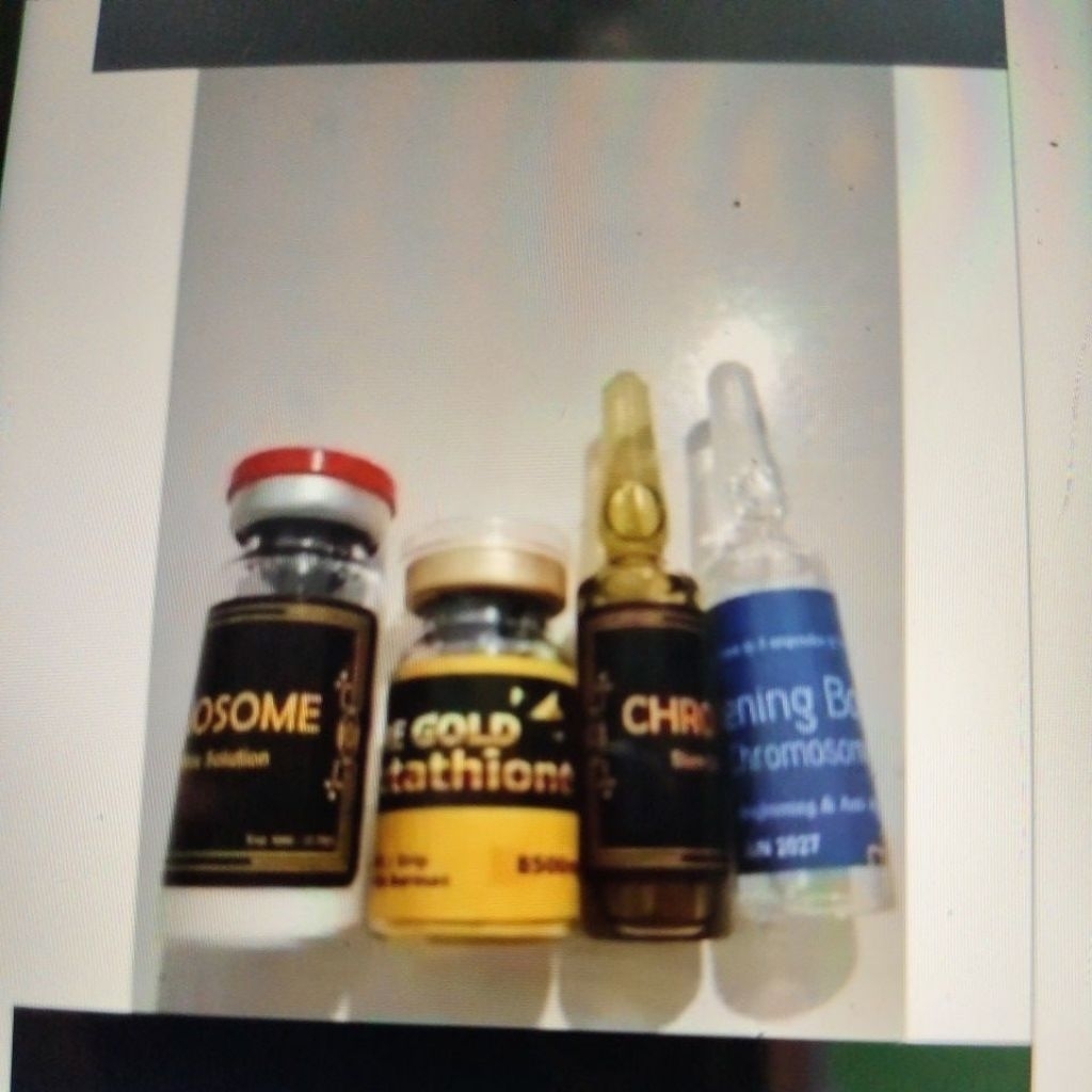 paket white stem cell + booster white + pure glutation gold