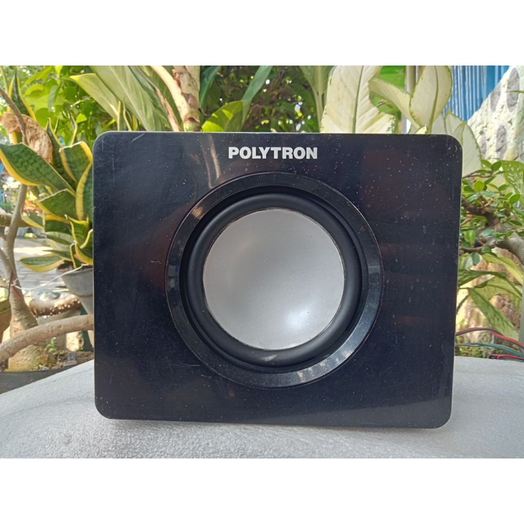 Speaker Subwoofer 4 inch Polytron/Subwoofer Pasif Polytron/Harga Satuan