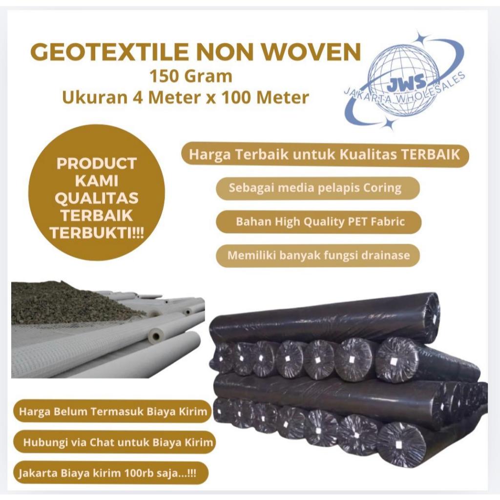 Geotextile Non Woven 150gr 4m X 100m Separator