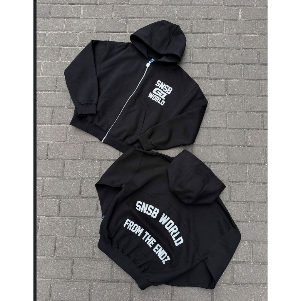 SNSB WORLD ZIP HOODIE