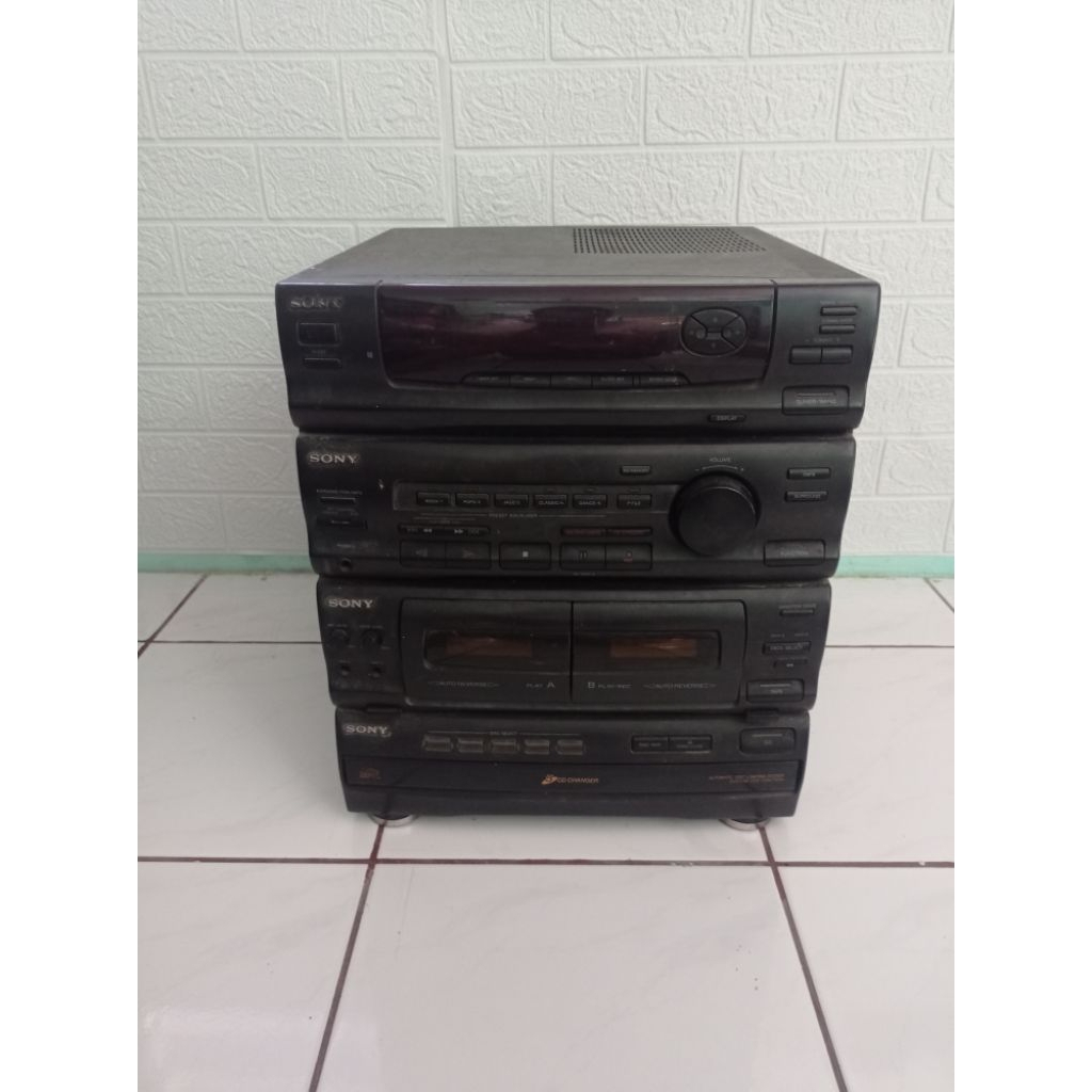 Tape Compo SONY HCD-N350K Second, Compact Disk Deck SONY Murah,Tape Compo Murah