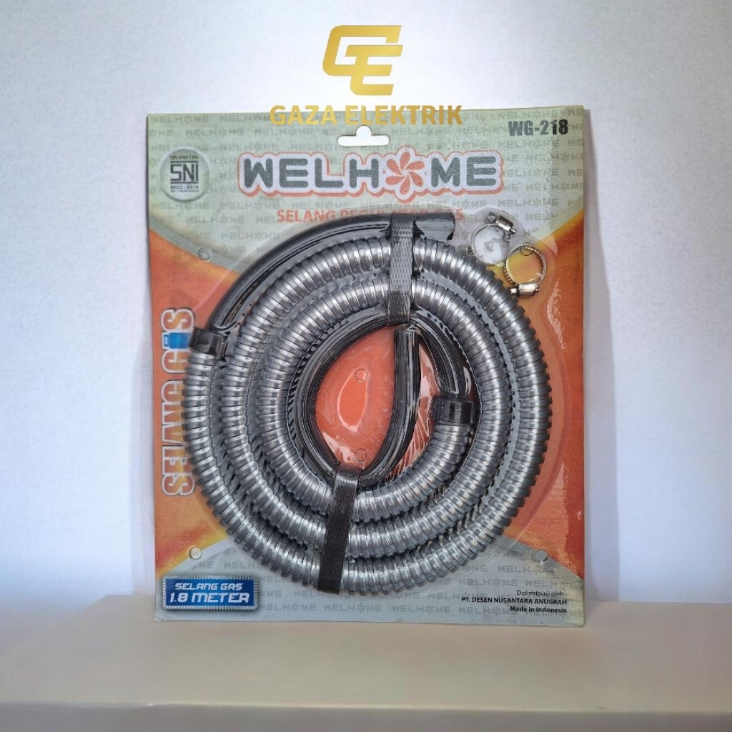 Selang kompor gas welhome