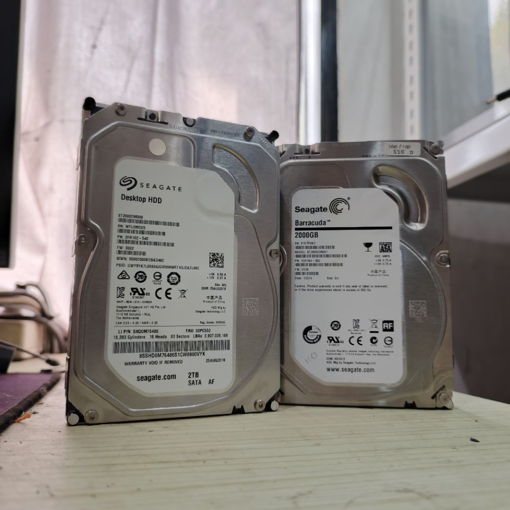 HDD Hardisk 2TB 3.5" PC Internal