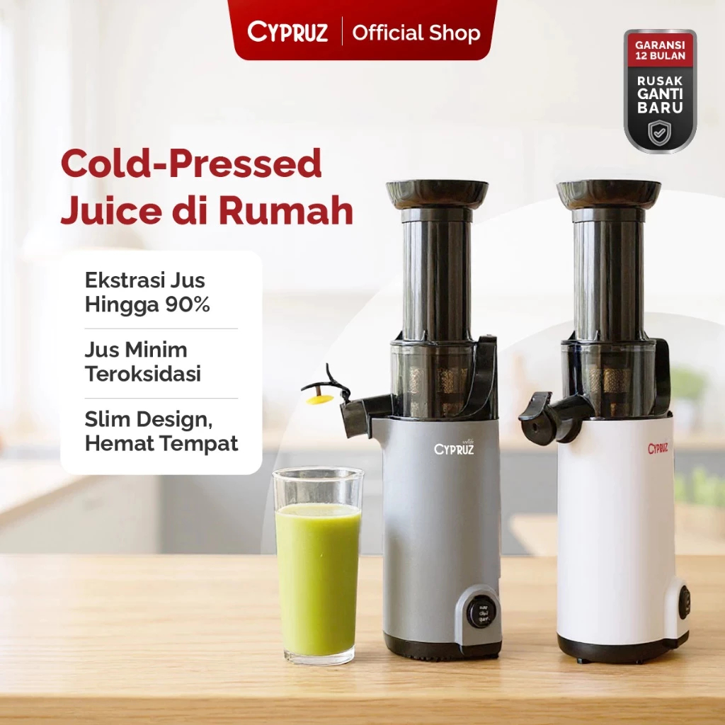 Cyruz Jr-0001 Mini Slow Juicer Hemat Energi