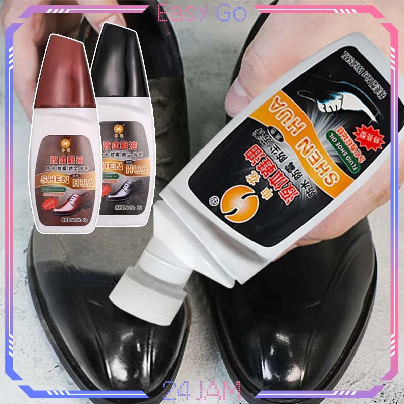 Semir Sepatu Cair Shoe Polish Semir Sepatu Cair Serbaguna Semir Sepatu Kulit Penghitam Sepatu Kulit