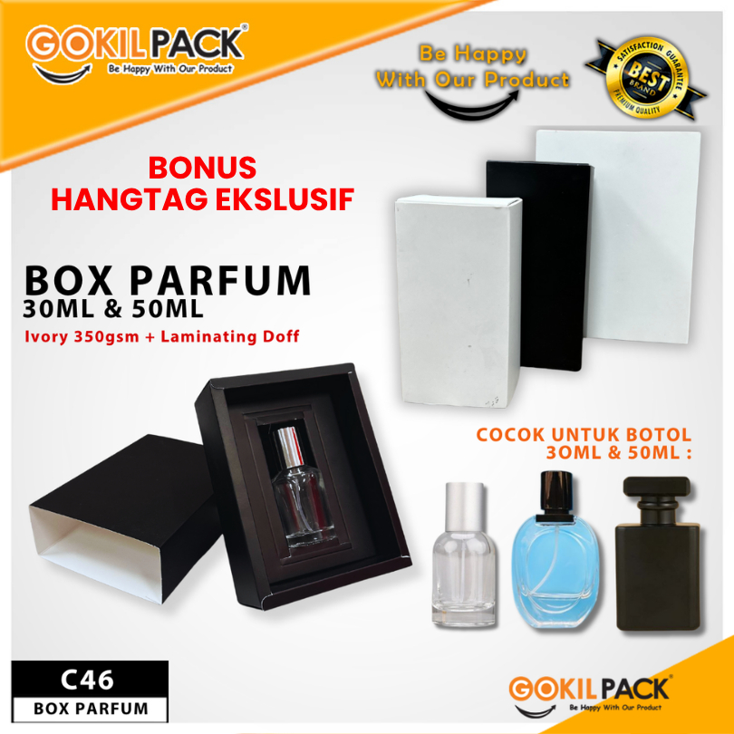 Box Parfum Polosan 30 ml / 50 ml | Sliding Box Parfum Lelabo  | C46