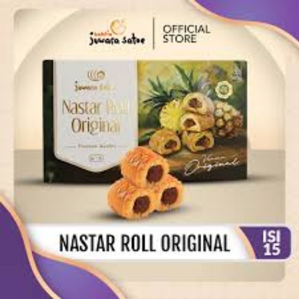 Nastar Roll Juwara Satoe Rasa original isi 15