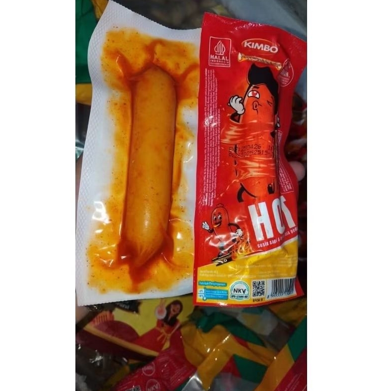 SOSIS KIMBO PROBITES SINGLE HOT khusus instan