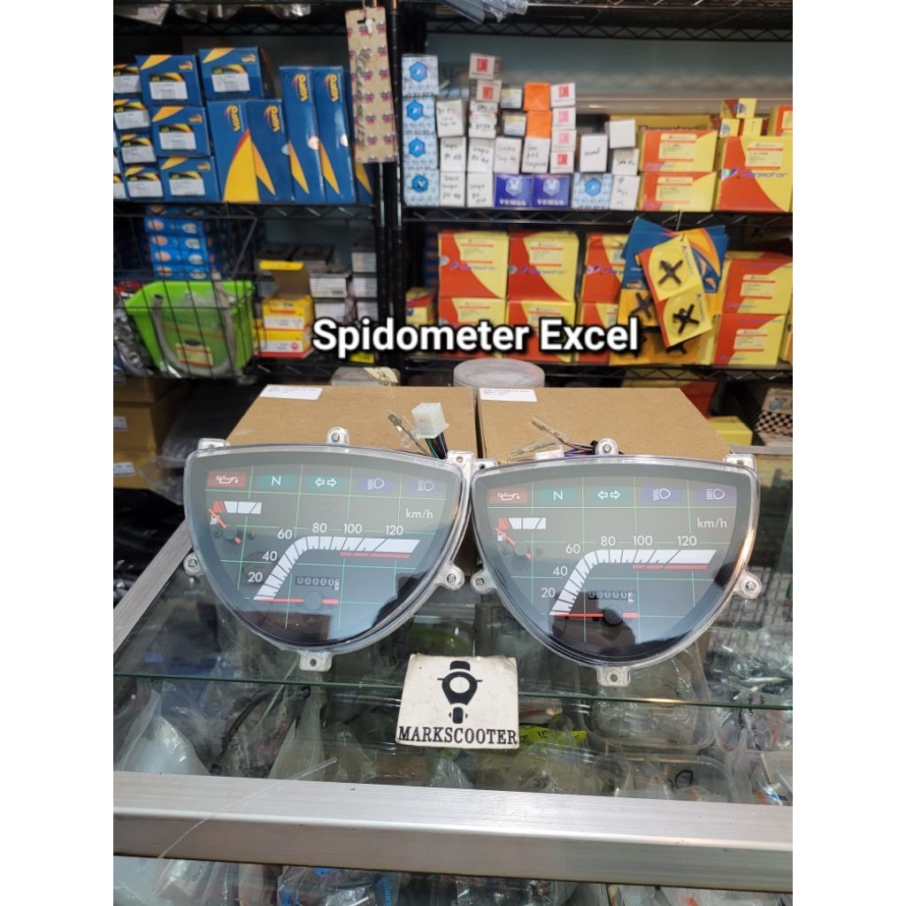 speedometer spido vespa excel