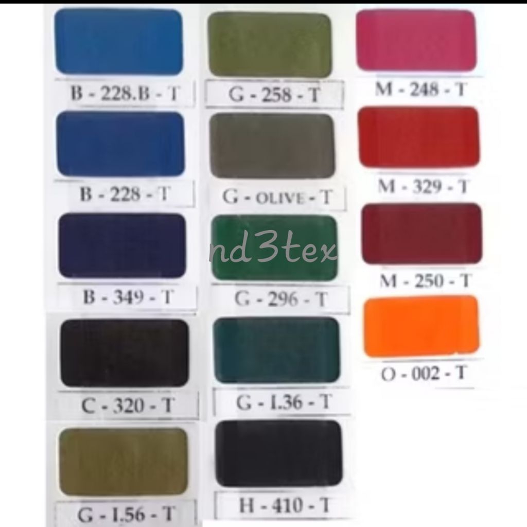 Kain Oxford Sari Warna / Warna Tua / Kain Sari warna Swaichi Lebar 115 cm