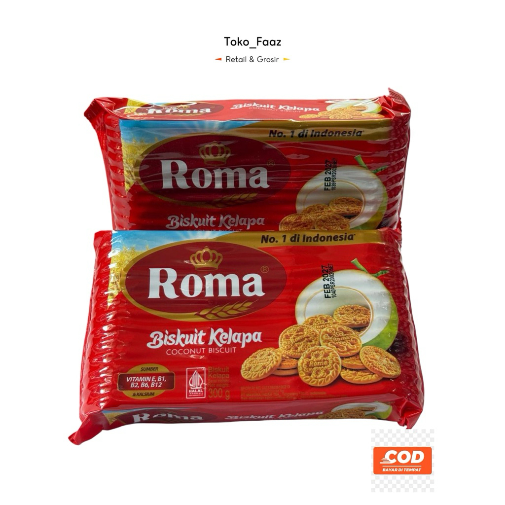 BISKUIT ROMA KELAPA GROSIR