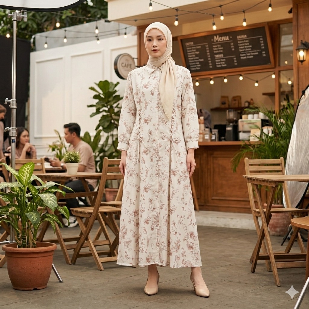 IL - Gamis Natasha /Gamis Wanita simple mewah & elegan