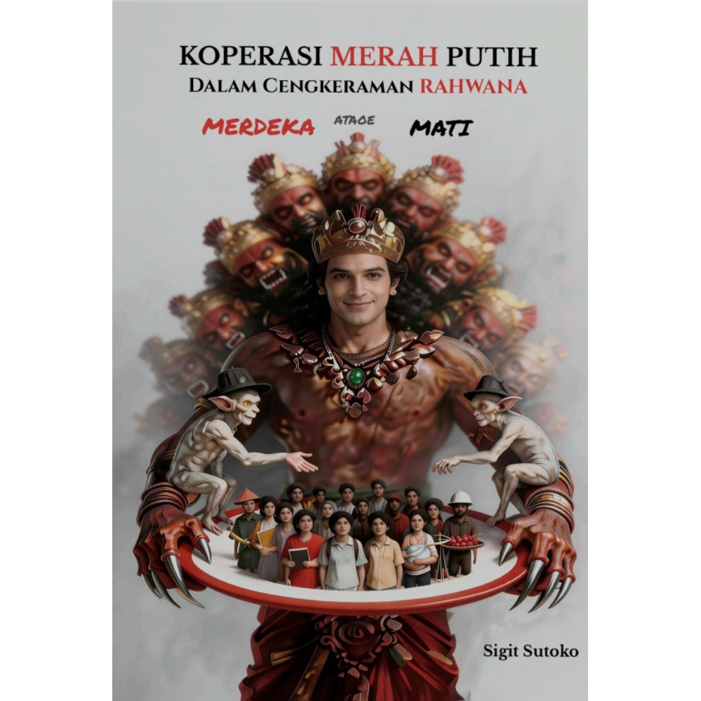 Buku Koperasi Merah Putih Dalam Cengkraman Rahwana