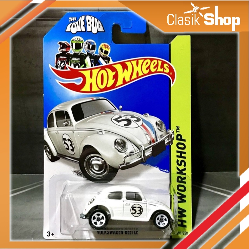 Hot Wheels Volkswagen VW Beetle Herbie 53 Rare Item