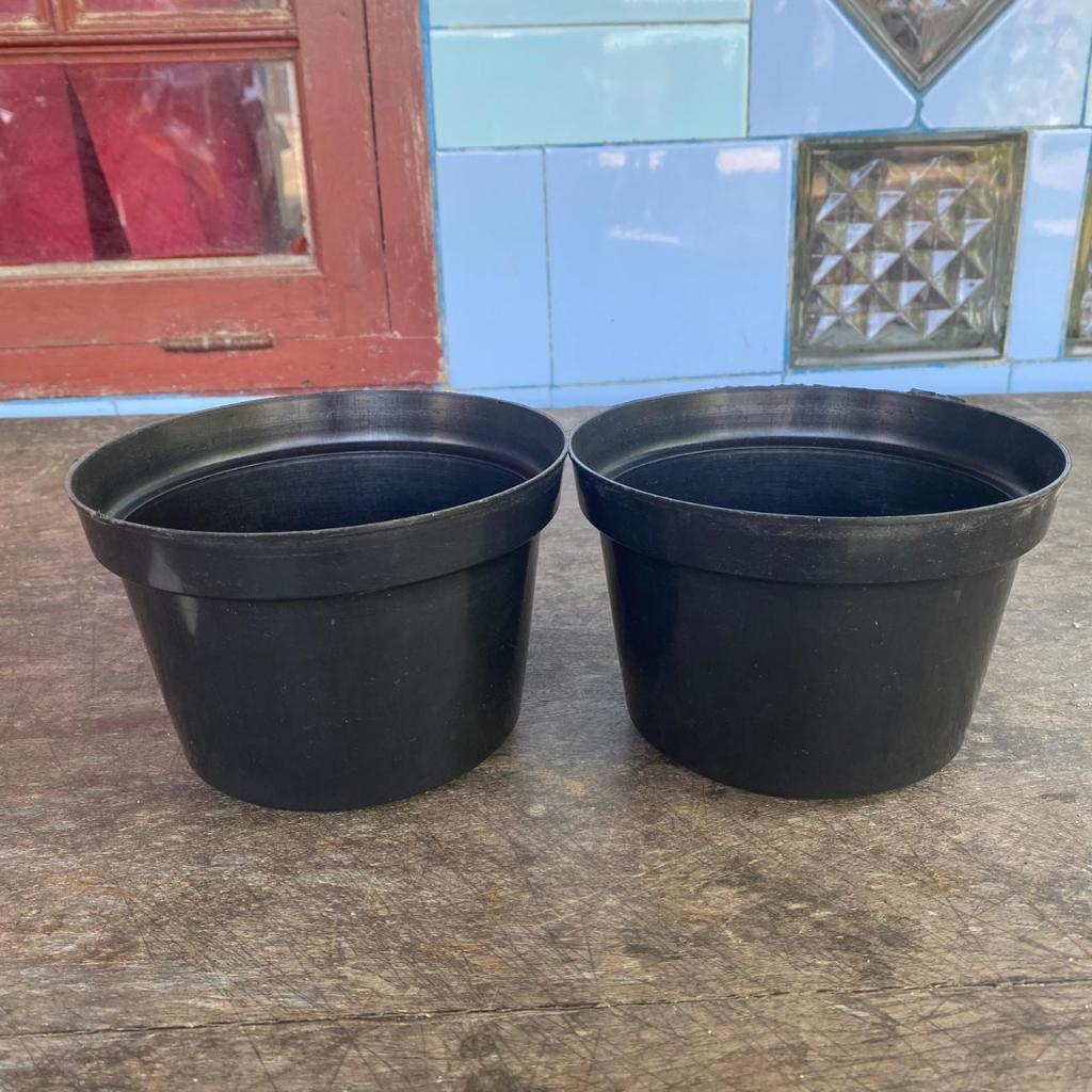 POT PLASTIK HITAM Pot Plastik Hitam POT-1 Murah Berkualitas murah pot murah pot bunga