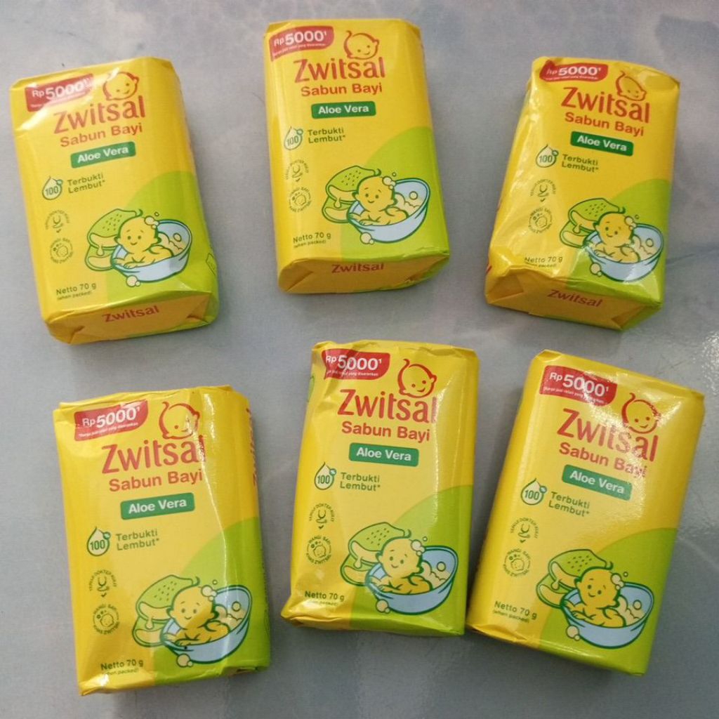 ZWITSAL SABUN BAYI ALOE VERA  | ZWITSAL SABUN BATANG