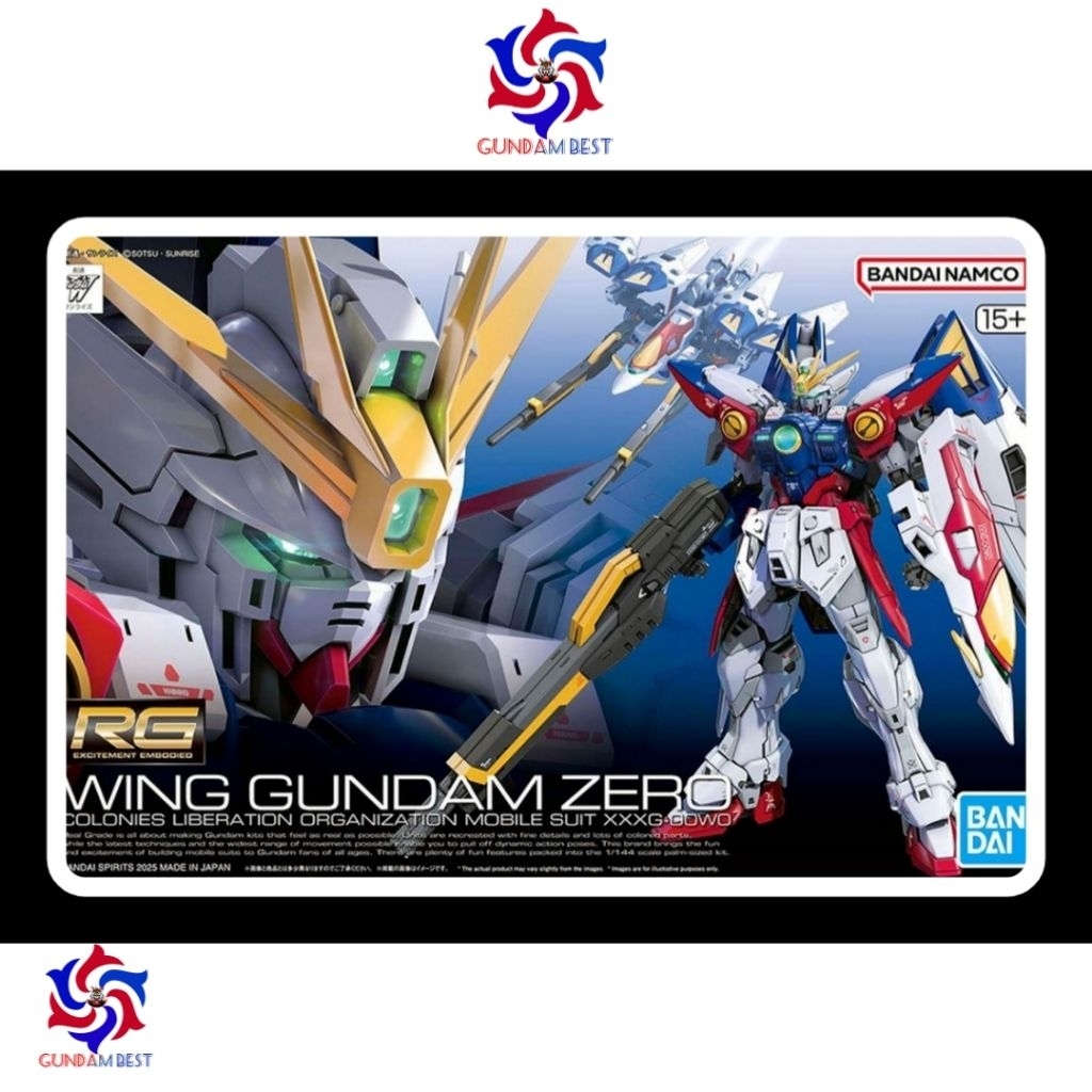 RG Wing Gundam Zero Bandai