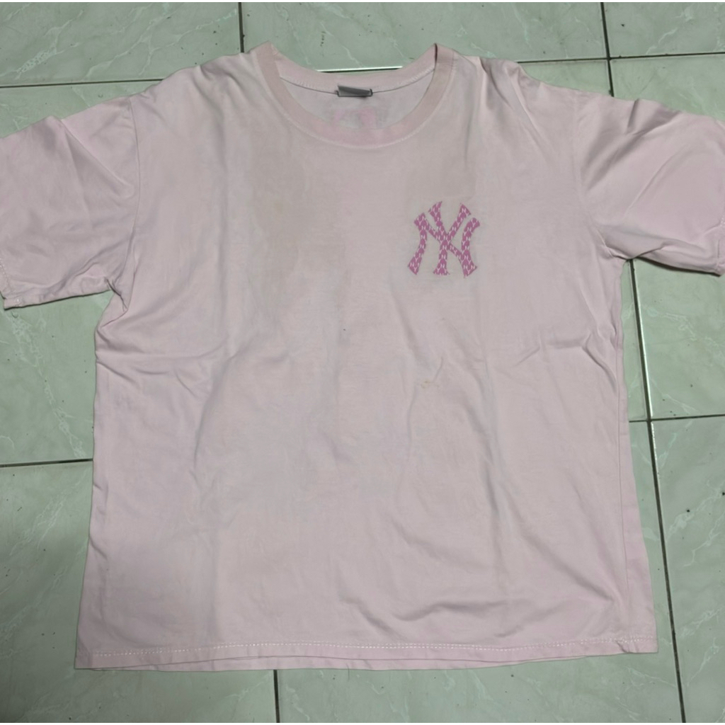 MLB Tshirt Soft Pink