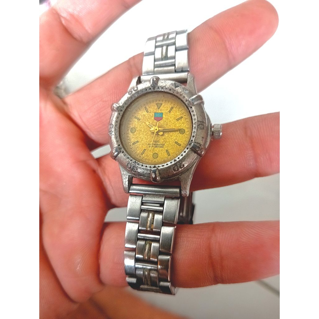 jam tangan tag heuer second vintage