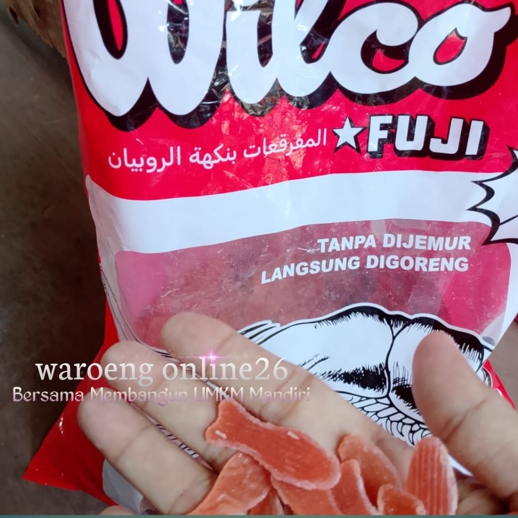 Krupuk ikan Merk Wilco Fuji 5.0 Kg