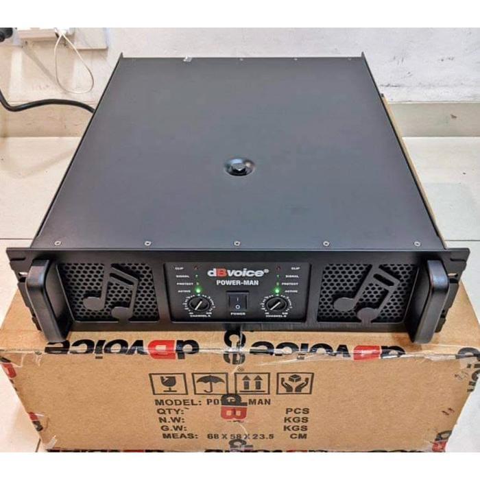 Power Amplifier dB Voice Power Man Original Amplifier dBvoice Class GB PowerMan